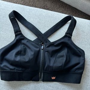 SHEFIT front closure sport bra.